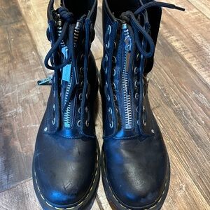 Dr. Martens Black Combat Boots